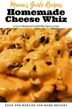 Who loves cheese whiz.. I do! No need to buy the expensive spread in supermarkets. If you need to make some tons of sandwich, for prayer meetings, gatherings, occasions, outings, picnics etc. Why not make Cheez Wiz, Pastillas Recipe, Cheese Wiz, Yummy Easy Snacks, Homemade Cheeses, Diy Condiments, Cheez Whiz, Cheese Making Recipes, Cheese Whiz