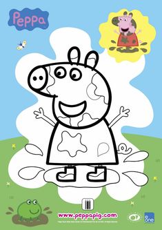 Rainy Day Activities: Download These FREE Peppa Pig Activity Sheets - Mumslounge Pippa Pig, Peppa Pig Colouring, Peppa Pig Family, Peppa Pig Toys, Peppa Pig Coloring Pages, Pig Crafts