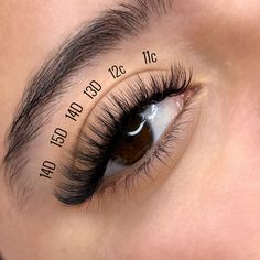 Volume eyelashes with lash mapping Volume Lash Extensions Mapping, Eyelash Extensions Mapping, Lash Curls, Types Of Eyelash Extensions