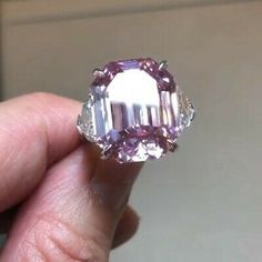 Three Stone Wedding Ring, Stone Wedding Ring, Stone Wedding, I Love Jewelry, Pink Diamond, High Jewelry, Real Diamonds, Three Stone, Pink Tourmaline