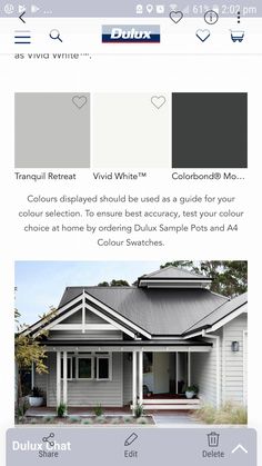 the color scheme for this house is gray and white