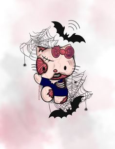 Muscle Zombie Halloween Hello Kitty Tattoo Idea
#tattoo #tattoodesign #tattooidea #tattoosforgirls #halloween #spiderweb #bats #armpiece Zombie Hello Kitty Tattoo, Muscle Hello Kitty, Hello Kitty Skull Tattoo, Hello Kitty Zombie, Hello Kitty Scary, Zombie Hello Kitty, Hello Kitty Horror, Hello Zombie, Hello Kitty Dress