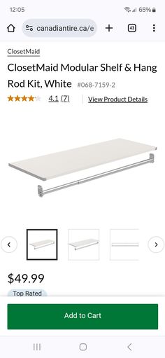 the product listing page for an item that is on sale