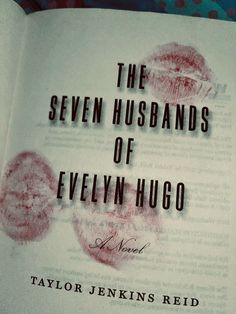 the seven husbands of evelyn hugo by taylor jennyn's red book cover