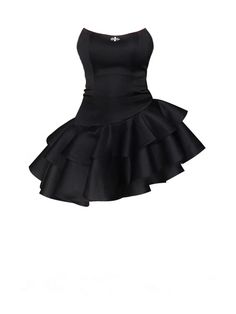 Strapless Black Satin Homecoming Dress 21st Birthday Outfit fg7120 – formalgowns Freshman Hoco Dresses, 21st Birthday Outfit, Tube Top And Skirt, Dresses Birthday, Party Dress Black, Black Homecoming Dress, Puffy Dresses, Satin Homecoming Dress