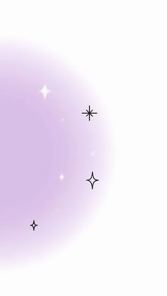 an image of a clock with stars in the sky on it's face and purple background