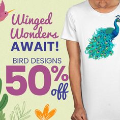 Winged Wonders Await! Birds Designs 50% Off! Shop the sale here- https://bit.ly/40Bhj07

#sale #highimpact #embroiderydesigns.com #machineembroidery #birds Bird Designs, Bird Design, Embroidery Design, Birds, Wonder