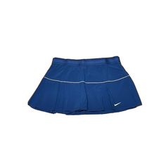 Brand New With Tags, Nike Essential Victory Tennis Skirt Blue Cj1606-494 Women's Size Xl. Blue Sports Skort With Pockets, Stretch Blue Tennis Skirt With Pockets, Blue Stretch Tennis Skirt With Pockets, Nike Fitted Pleated Skirt, Fitted Nike Pleated Skirt, Nike Pleated Skirt Fitted Bottoms, Blue Sporty Stretch Mini Skirt, Blue Sporty Mini Skort, Blue Mini Skort For Sports