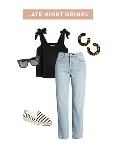 What To Wear 2023, Late Night Drinks, Oufits Casual, Summer Capsule, Minimalist Capsule Wardrobe, The Everygirl, Casual Tanks, Summer Capsule Wardrobe, Minimalist Wardrobe