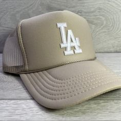 La Trucker Tan Brand New Tan Hat, Christmas 2024, Hat Cap, Casual Fits, Trucker Hat, Accessories Hats, Mens Accessories, Angeles, Man Shop