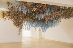 Still Life: Sculpture & Prints - Rebecca Louise Law - Rebecca Louise Law Rebecca Louise, Flowers Hanging, Floral Installation, Flower Installation, Floral Installations, Hanging Flowers, Deco Floral, Luminaire Design, Sculpture Installation