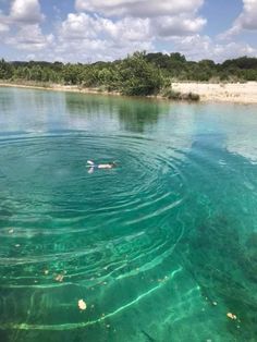 a body of water that is very clear