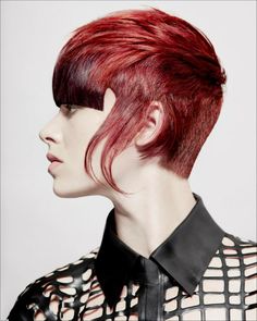 Images Of Mermaids, Short Red Hairstyles, Red Straight Hair, Straight Hair Styles, 2015 Hair, Red Hairstyles, Mermaid Images, Funky Short Hair, Short Red Hair