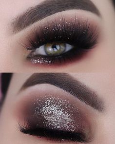 Para Feminices. Tem até um efeito de leve brilho como da foto da modelo. Eye Makeup Styles, Linda Hallberg, Colorful Eye Makeup, Makeup Eye Looks, Eye Makeup Tips, Natural Eye Makeup, Smokey Eye Makeup, Prom Makeup, Glam Makeup