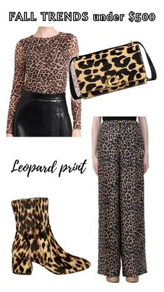 Leopard print Fall trend #checkmodesensbeforeyoubuy #findwithmodesens  | Wearing: Alice And Olivia Chara Mini Dress Leopard Love/black; Max Mara Ghinea Silk Leopard Print Trousers In 驼色; Coach Bandit Luxurious Brands, Fall Fashion Staples, Fall Trend, Fall Trends Outfits, Dress Leopard, Coat Trends, Fashion Trends Winter, Outfit Inspiration Fall