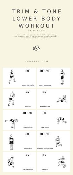 a poster with instructions for how to do the same exercise