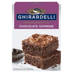 ghirardell chocolate supreme brownie mix