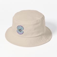 This packable, scrunchable, lightweight headwear classic is ready for adventure, from the beach to the street to the trail Breathable 100% cotton with eyelet ventilation Flat top Moderate brim is 2.2"" (5.5 cm) wide to keep the sun off your face Unstructured crown is 3.1"" (8 cm) deep Easy care: just spot clean and dry in shade. Disco Ball Bucket Hat, Disco Music, Flats Top, Hats For Sale, Disco Ball, Bucket Hat, Shells, Hats