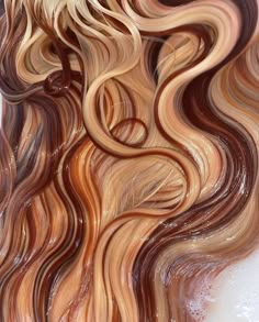 Hair Color Design Ideas, Messy Aesthetic, Highlight Blonde, 13x4 Lace Front Wig, Dyed Hair Inspiration, Pretty Hair Color, Fluffy Hair, Dye My Hair, Hair Reference