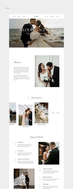 the wedding website is clean and ready to be used as a template for an image