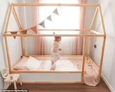 Ikea Toddler Bed, Transform Furniture, Kura Bed Hack, Flatpack Furniture, Murphy Bed Ikea