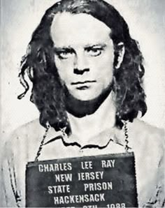 an old black and white photo of charles lee ray, new jersey state prison inmate