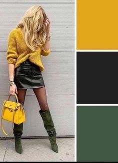 Yellow Sweater Outfit, Professional Outfit, Casual Chic Outfits, Cute Modest Outfits, Gorgeous Outfits, Trendy Fall Outfits