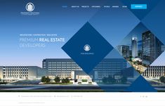 the website for real estate development company