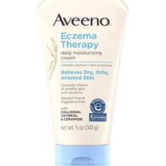 Aveeno Eczema Therapy Daily Moisturizing Cream From The #1 Dermatologist-Recommended Eczema Moisturizer Brand* Is Clinically-Proven To Relieve Dry, Itchy, And Irritated Skin Due To Eczema. Only Thing That Has Worked Wonder For Myself. Check Out My Closet N Bundle Up Lotion Gift, Lightweight Moisturizer, Skin Care System, Juice Beauty, Dermatologist Recommended, Moisturizing Cream, Tinted Moisturizer