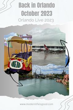 the back in orlando flyer is shown