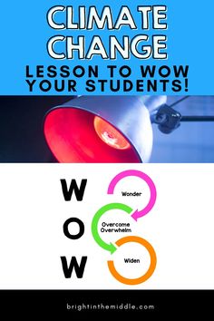 Looking for some climate change activities and lessons for your middle school science classroom? This post shares 5 ideas to get your students excited about learning about global climate change and the evidence for it as well as concerns with the data and evidence. Interesting stuff! #middleschoolscience #climatechange #globalwarming Change Activities, Wonder Activities, Middle School Science Classroom, Middle School Lessons, School Climate, Controversial Topics, Interactive Lessons, Middle School Science, Middle School Math