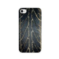 an iphone case with a tire pattern on it