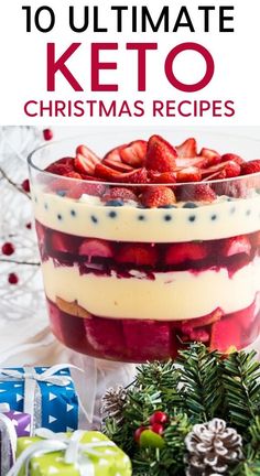 the ultimate keto christmas dessert recipe is ready to be made in less than 10 minutes