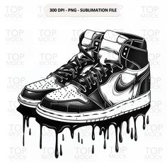 Sneakers Illustration Nike, Nike Sublimation Design, Shoe Template Printable, Nike Shoes Drawing, Sneakers Png, Shoes Png, Shoe Template, Sneakers Design, Sublimation Shirts