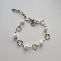 Anting Manik, Pearls Bracelet, Bracelets Design, A Bracelet, Funky Jewelry, Cute Bracelets, 가을 패션, Girly Jewelry