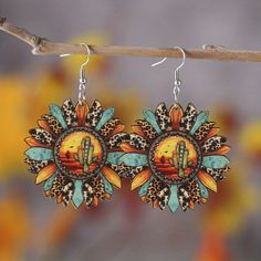 Unique Design: Boho vintage style with Western Aztec pattern, making these earrings a statement piece for any outfit.Eye-catching: The drop dangle design adds movement and catches the eye, making these earrings perfect for parties and special occasions.Versatile: These earrings can be dressed up or down, making them a great addition to any jewelry collection.Lightweight: Made with lightweight materials, these earrings are comfortable to wear for extended periods of time. Vintage Boho Fashion, Aztec Pattern, Ladies Party, Party Accessories, Vintage Boho, Statement Pieces, Women's Earrings, Dangle Drop Earrings, Dress Up