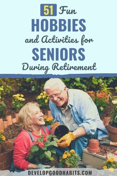 This list of hobbies for seniors is perfect for those heading into retirement looking for something new and low-key to do with their time. Unusual hobbies for seniors | inexpensive hobbies for retirees | hobbies for seniors with limited mobility via @HabitChange Floor Games, List Of Hobbies, Senior Citizen Activities, Unusual Hobbies, Activities For Seniors, Senior Living Activities, Retired People, Hobbies For Adults