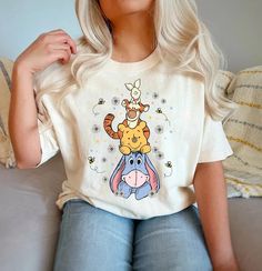 Ornament Shirt, Pooh Shirt, Disney Outfits Women, Winnie The Pooh Shirt, Disneyland Shirt, Travel Apparel, Cute Disney Outfits, Pooh And Friends, Cute Winnie The Pooh