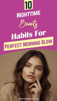 Follow these 10 nighttime beauty habits for a perfect morning glow! 🌙✨ Wake up with radiant, refreshed skin by following these simple tips. 💆‍♀️ Click to start your perfect routine! #MorningGlow #NighttimeBeauty Bedtime Rituals, Face Mist Spray, Perfect Routine, Perfect Morning, Clearer Skin