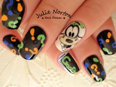 Best Summer Nails, Mickey Mouse Nails, Sunset Nails, Goofy Disney