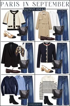 Paris September outfit ideas Paris Fall Outfits 2024, Parisian Outfits Women, Packing 5 4 3 2 1, Fashion Editor Outfit, What To Wear In 50-60 Degree Weather, Elegant Dressing For Women, European September Outfits, What To Wear In Paris In November, Paris In The Fall Outfits