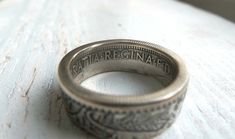 This ring is made of coin 2 shillings (florin) Australia Metal - silver 500 Ring size - 7 - 12 1\2 US I choose only the best coins to save every detail on the ring. Coins of this type were made in the period from 1946 to 1963. On the photo a ring from a coin of 1959, if you need another year (from 1946 to 1963) - write to me and I will answer if it is possible I need 2 to 4 business days to make ring. Make Ring, Silver Coin Ring, Italian Jewelry, Coin Ring, Coin Jewelry, Silver Coin, Gifts For My Boyfriend, Write To Me, I Choose