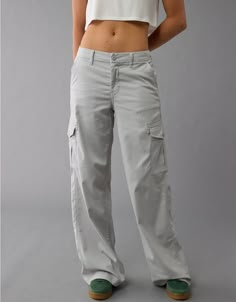 AE Dreamy Drape Cargo Trouser Cute Cargo Pants, Gray Cargo Pants, Women's Cargo Pants, Cargo Outfit, Cargo Shorts Women, White Cargo Pants, Grey Cargo Pants, Shorts Cargo, Cargo Pants Women