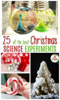 the 25 best christmas science experiments for kids to try and learn with their own hands