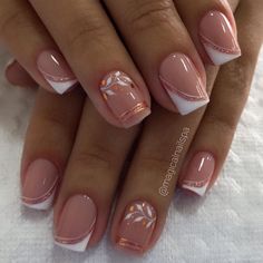 Short Coffin Nails Designs, Manicure Nail Designs, Simple Gel Nails, Nail Designs Glitter, Girls Nails, Elegant Nails