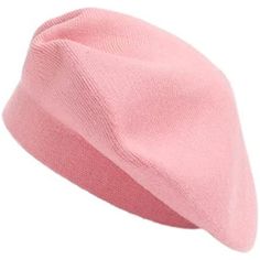 a pink hat is shown on a white background and it's not too bright