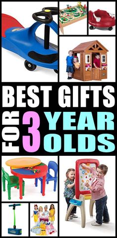 Top gifts for 3 year old! Any boy or girl would love a gift from this ultimate gift guide. Find the best toys and non toy gifts perfect for kids birthdays, Christmas and more. Creative, Unique educational ideas parents and moms would love if their children received. Awesome and fun learning perfect for three year old baby play. Lets get shopping with this gift list! Best Toys For 2 Year, Toys For 2 Year, Age Appropriate Toys, 2nd Birthday Gifts, Non Toy Gifts, Best Educational Toys, Trendy Toys, Christmas Gifts For Boys, Best Toys