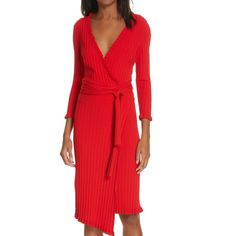 Red Wrap Milly Dress All Dresses In My Closet Are In Excellent Condition No Stains No Tears No Rips. To Be Honest Probably Only Worn Twice Ever If That Milly Dresses, Milly Dress, To Be Honest, No Tears, Be Honest, My Closet, Wrap Dress, Colorful Dresses, Womens Dresses