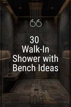 the words walk in shower with bench ideas