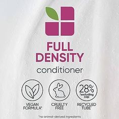 Amazon.com: Biolage Full Density Thickening Shampoo | For Fuller & Thicker Hair | With Biotin | For Thin & Fine Hair | Paraben & Silicone Free | Vegan | Valentines Day Gift For Her : Beauty & Personal Care Hair Thickening Shampoo, Thicker Healthier Hair, Pai Skincare, Shampoo For Thinning Hair, Growth Hair, Hair Cleanse